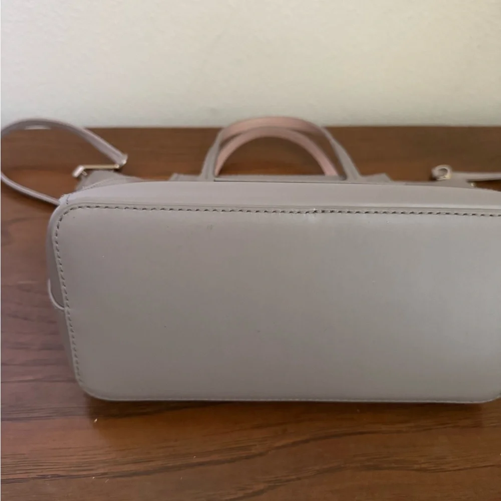 Kate Spade Gray and Pink Satchel with Structured Design - Picture 4 of 5